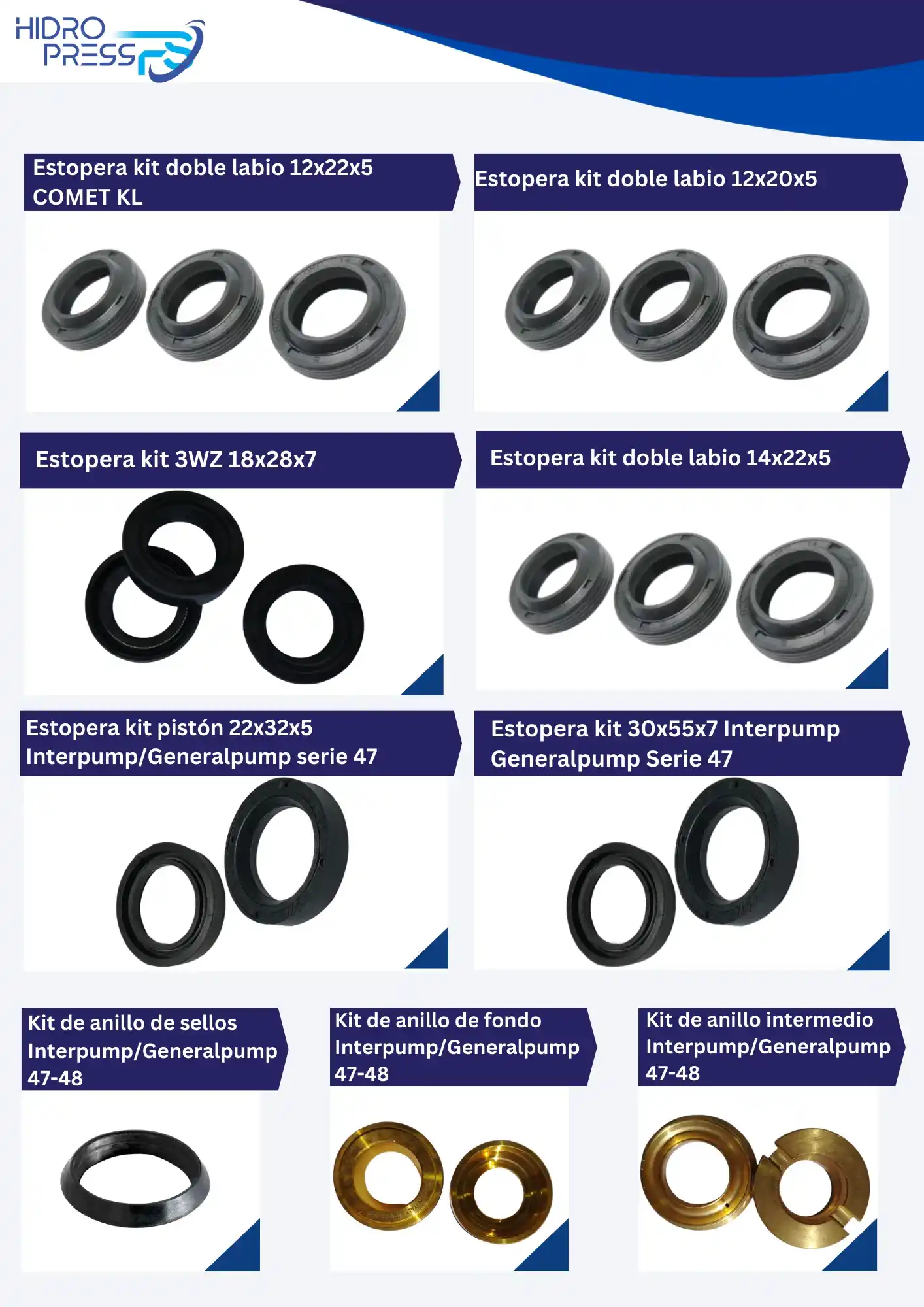 Catálogo de productos