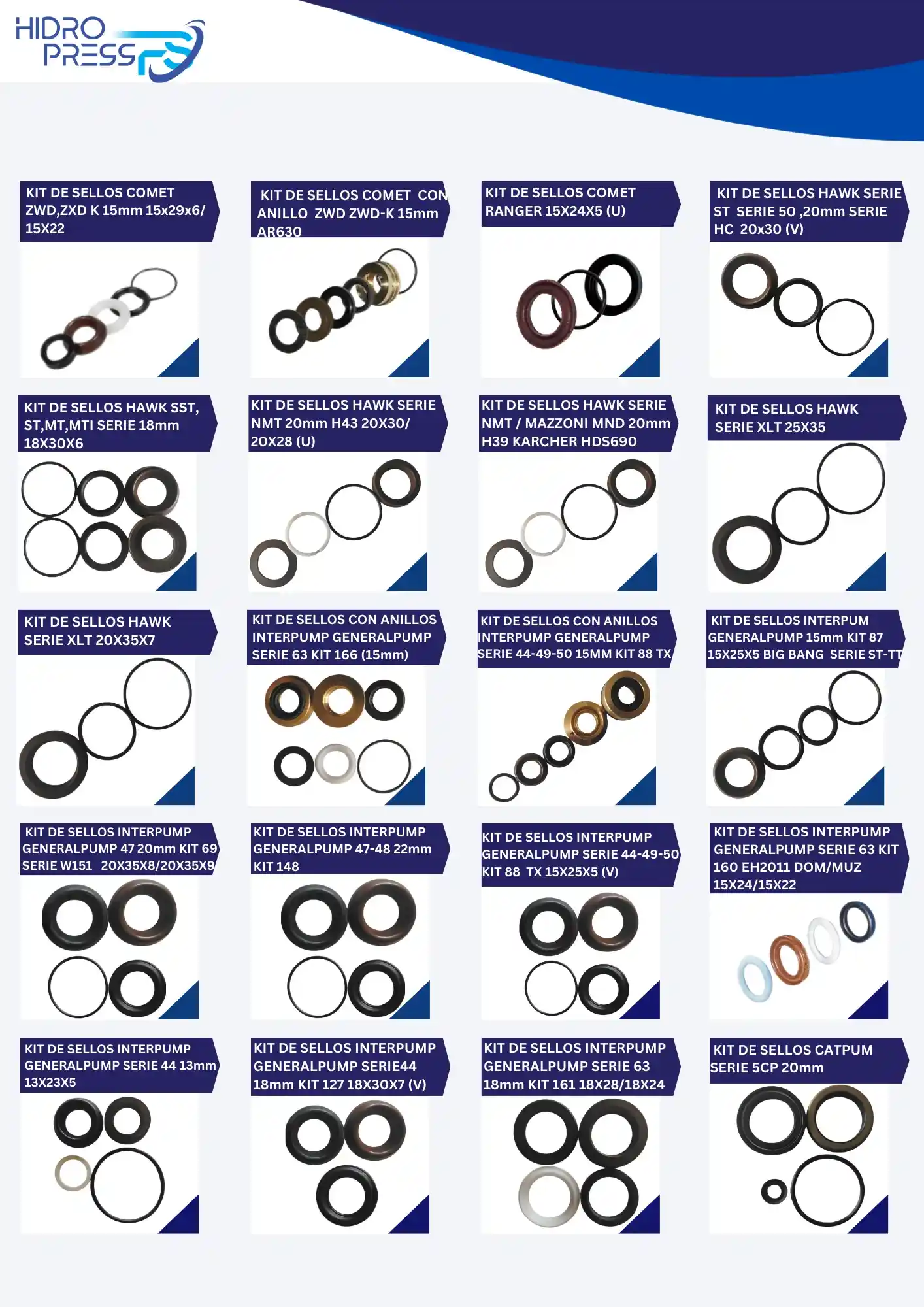 Catálogo de productos